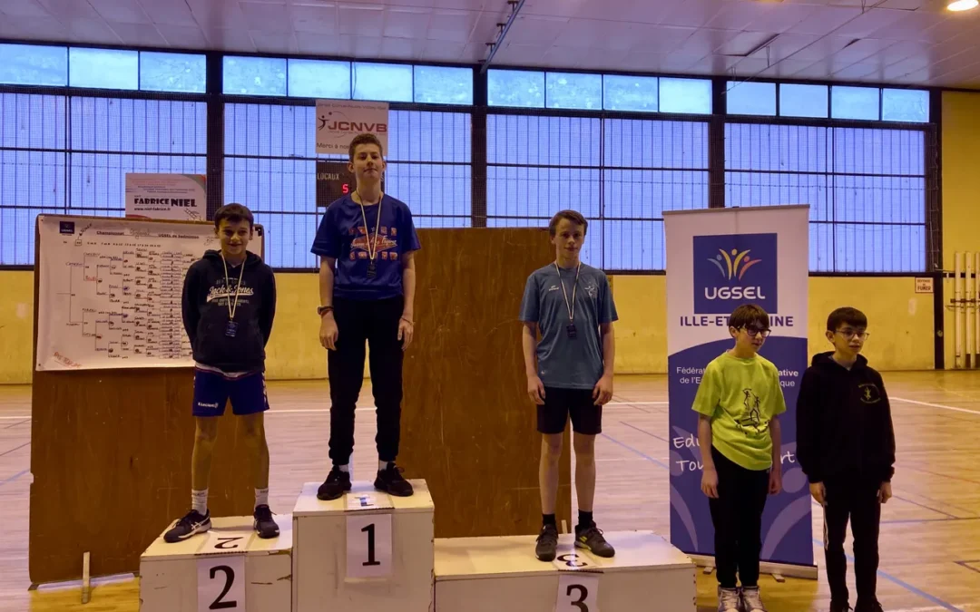 Un podium pour le badminton
