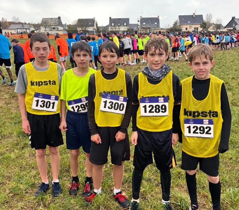 Résultats du cross départemental